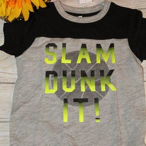 NEW NWT Slam Dunk It Tee Shirt 12-18 months